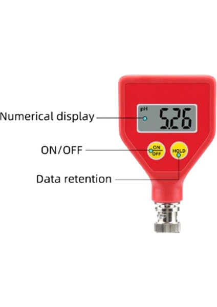 PH-98106 Metre Dijital Asitlik Ölçer Ph Test Cihazı Toprak Metre Test Cihazı Bitkiler Çiçekler Bitkisel Asitlik Nem (Yurt Dışından) modelleri