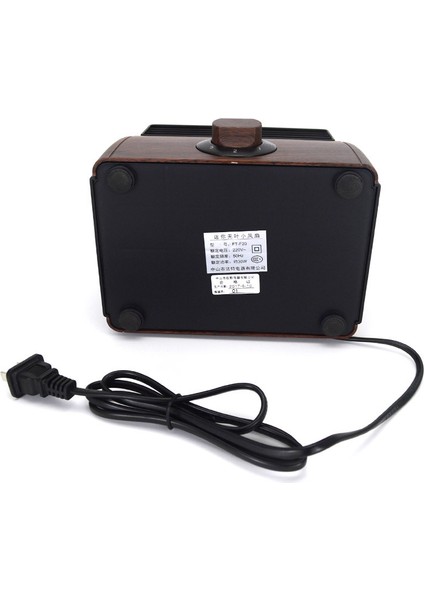 Mini-Küçük Ev Elektrikli Fan Yurdu Klima Şarj Fanları Ofis Masaüstü Öğrenci Yatağı Yaprağı Abd Tak Kahverengi (Yurt Dışından) fırsatları