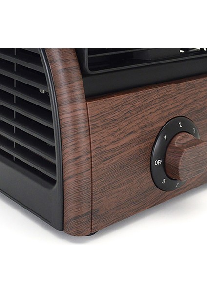 Mini-Küçük Ev Elektrikli Fan Yurdu Klima Şarj Fanları Ofis Masaüstü Öğrenci Yatağı Yaprağı Abd Tak Kahverengi (Yurt Dışından) indirimleri