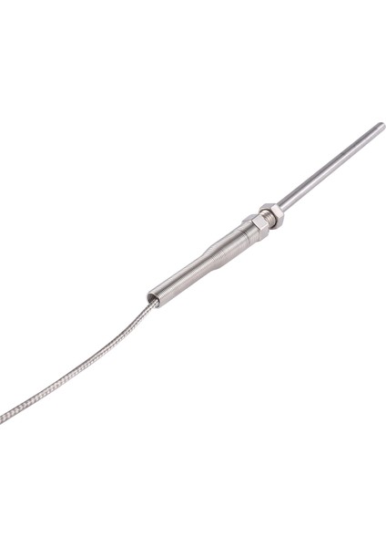 Çelik Sıcaklık Probu PT100 Rtd Sensör Kablosu 2m 98 mm 3 Tel -50 ~ 400 Santigrat (Yurt Dışından)