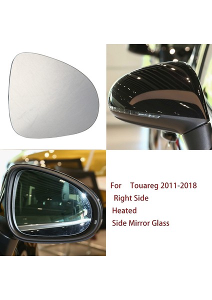 Sağ Yan Kanat Ayna Dikiz Aynası Cam Isıtmalı 2011 2012 2013 2014 2015 2016 2017 2018 ile Uyumlu 7P6857522 (Yurt Dışından) modelleri