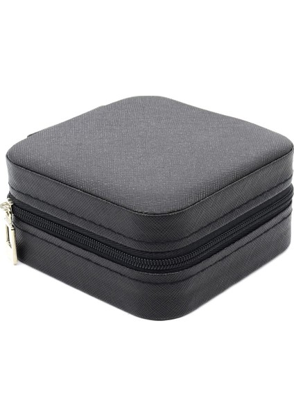 Taşınabilir Takı Saklama Kutusu Seyahat Organizatör Vaka Deri Saklama Küpe Kolye Yüzük Takı Organizatör Ekran C (Yurt Dışından) fiyatları