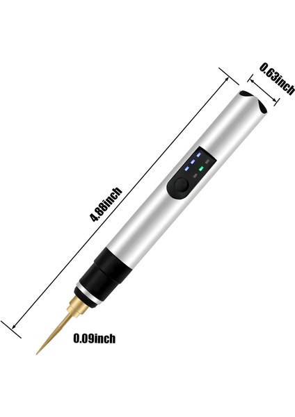 36 Şablonlu Elektrikli Gravür Kalemi, 35 Uçlu 25W Kablosuz Gravür Aleti, USB Şarj Edilebilir (Yurt Dışından) fırsatları