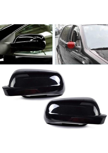 Sol Yan Dikiz Aynası Kapağı Plastik Parlak Siyah -Golf Mk4 1999-2005 ile Uyumlu 3B0857538B (Yurt Dışından) fiyatları