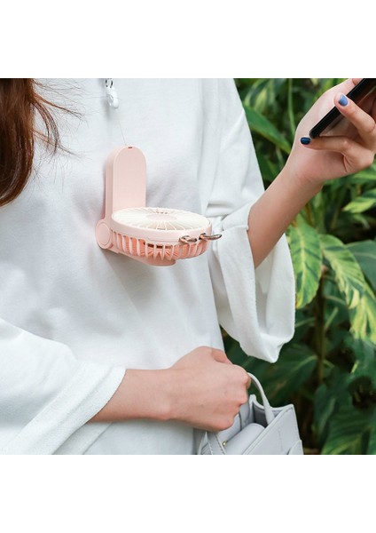 Mini Tavşan Fanı Şarj Edilebilir USB Taşınabilir El 3 Hızlı Kullanışlı Küçük Masaüstü Soğutma Soğutucu Pembe (Yurt Dışından) fırsatları