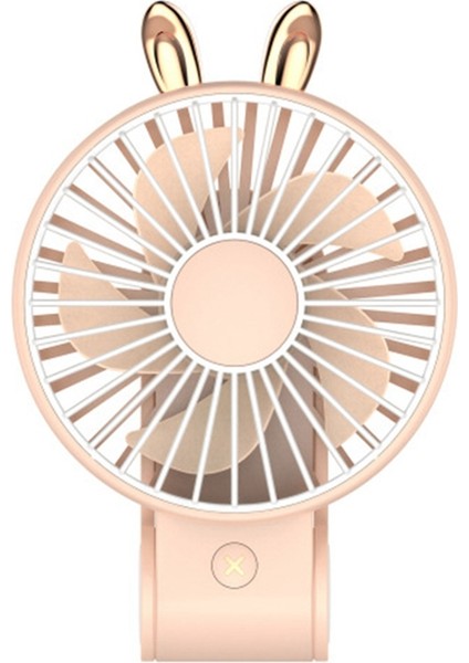 Mini Tavşan Fanı Şarj Edilebilir USB Taşınabilir El 3 Hızlı Kullanışlı Küçük Masaüstü Soğutma Soğutucu Pembe (Yurt Dışından) indirimleri