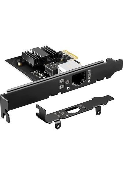 Oyun, Yayın, 100M/1G/2,5GBPS Pcıe Ethernet Ağ Adaptörü ile Uyumlu 2,5gbase-T Pcı Express Gigabit Ağ Kartı (Yurt Dışından)