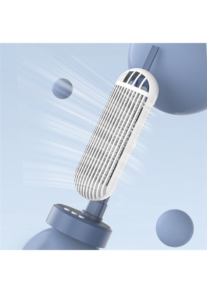 USB Kule Fanı 2400 Mah Pil Şarj Edilebilir Masa Ev Çalışması Için Taşınabilir Masaüstü Hava Soğutucu Kamp-A (Yurt Dışından) indirimleri