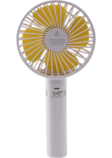 Taşınabilir Katlanır USB Fan LED Işık ile 3 Hız Ayarlanabilir Soğutucu Mini Kullanışlı Küçük Masa Masaüstü Soğutma Beyaz (Yurt Dışından)