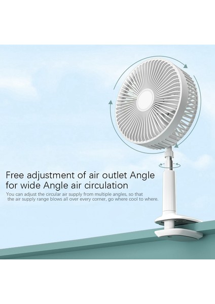 F8 Çok Fonksiyonlu Klip Fan Taşınabilir Geri Çekilebilir Mini Elektrikli Masaüstü Ofis USB Kafa Sessiz Sallayabilir (Yurt Dışından) indirimleri
