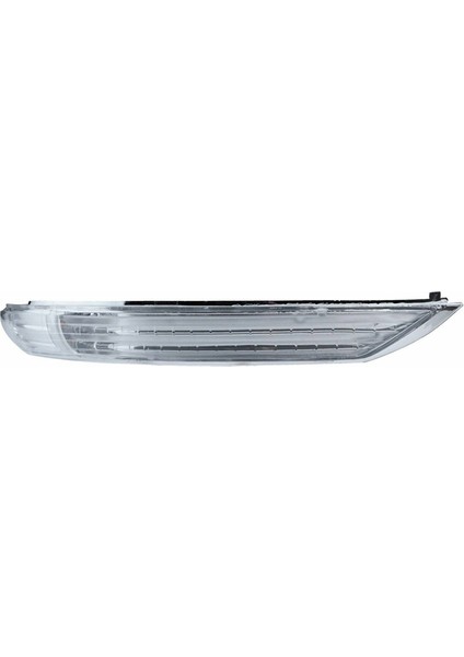 Araba Yan Dikiz Aynası LED Dönüş Sinyali Işık Amber Lamba ile Uyumlu - 2007-2011 7L6949102C Sağ (Yurt Dışından)