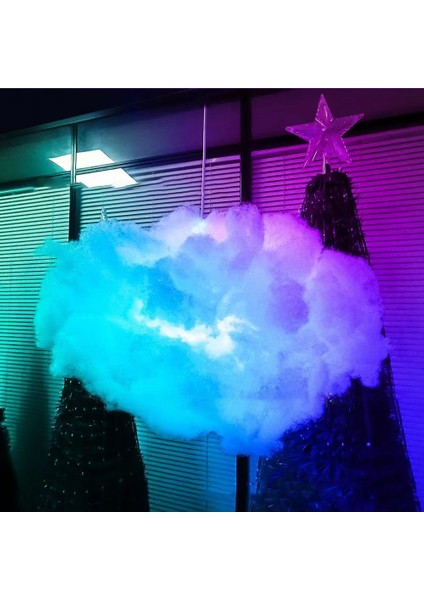 3D Büyük Bulut Yağmur Işığı LED Bulut Işığı Rgb, Ic Uzaktan ve App Kontrolü ile Kapalı Yatak Odası Için En Harika Süslemeler (Yurt Dışından)
