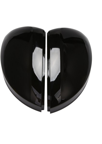 Araba Yan Kanat Ayna Kapakları Kapak ile Uyumlu-L Mk2 2017 2018 Yedek 2019 2020 Parlak Siyah (Yurt Dışından)