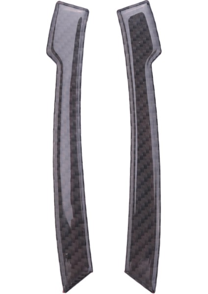 Karbon Fiber Dikiz Aynası Antirub Şeritler Kalabalıklık Önleme Koruyucu Etiket W204 W212 A//e/g Gla ile Uyumlu (Yurt Dışından)