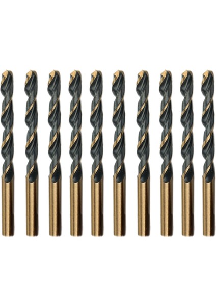 3.5mm Büküm Matkap Ucu Yüksek Hız Çeliği 4341 Düz Şaftlı Matkap Ucu Elektrikli El Matkabı ve Tezgah Matkapıyla Uyumlu (Yurt Dışından)