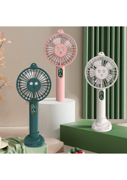 Taşınabilir Fan Su Sisi Yapıcı Soğutucu USB Küçük Soğutma Yüz Püskürtücü Vapur Beyaz (Yurt Dışından)