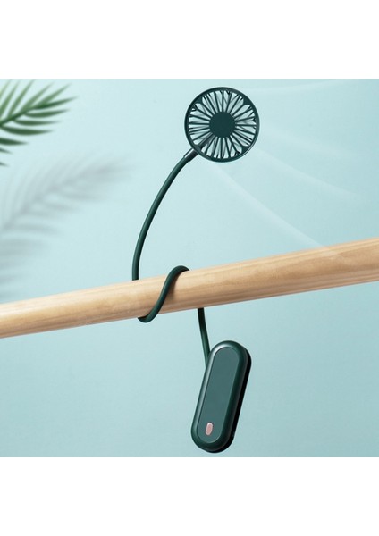 Cep Fanları USB Şarjı Mini Tutma Dış Mekan Sika Taşınabilir Küçük Fan Mini Hava Soğutucu Yeşili Getirin (Yurt Dışından)