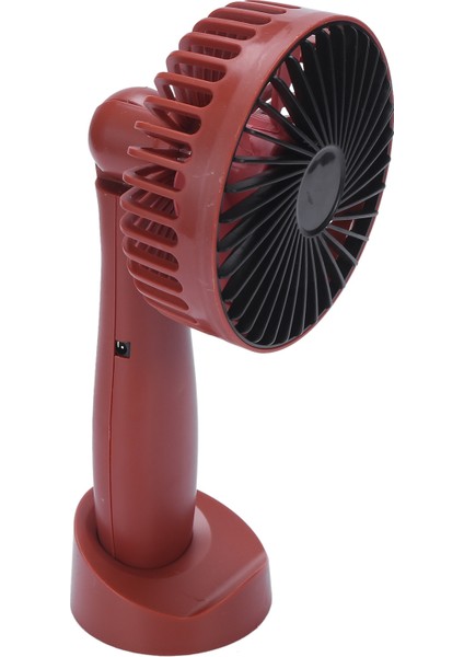 Mini Taşınabilir Asılı USB Şarj Fanı Dönen El Masaüstü Soğutma Soğutucu Cep Telefonu Tutucu (Tuğla Kırmızısı) (Yurt Dışından) fiyatları