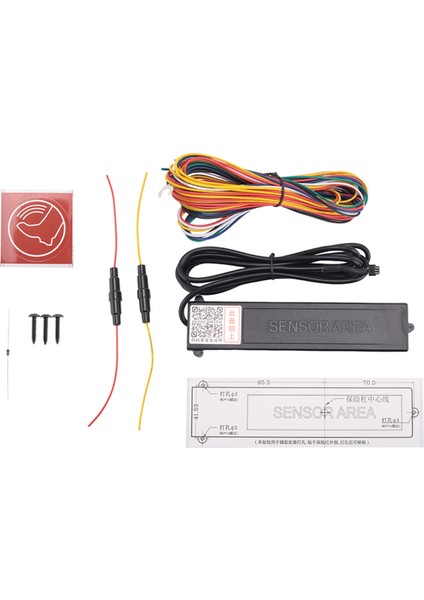 Araba Bir Ayak Otomatik Bagaj Önyükleme Kick Sensörü Elektrikli Akıllı Kick Anahtarı Araba Bagaj Açma Sensörü ile Uyumlu (Yurt Dışından)