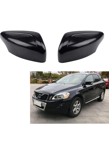 Araba Abs Dikiz Aynası Yapımcıları Kapı Arka Kanat Ayna Kapağı Trim Caps ile Uyumlu XC60 2010-2013 39854904 39854919 (Yurt Dışından) fiyatları