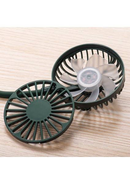 Cep Fanları USB Şarjı Mini Tutma Dış Mekan Sika Taşınabilir Küçük Fan Mini Hava Soğutucu Yeşili Getirin (Yurt Dışından)