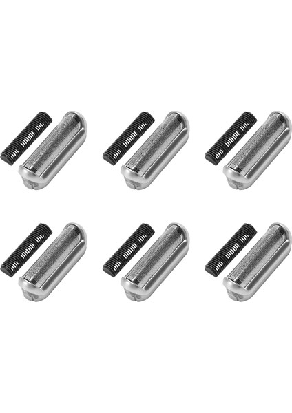 6x 5s Tıraş Makinesi Folyo Kafa Kesici Braun 5s P40 P50 P60 P70 P80 P90 M30 M60 M60S Tıraş Makinesi Folyo + Kesici (Yurt Dışından)