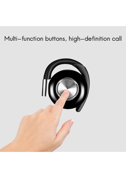 Tws Bluetooth Kulaklık 5.0 Kablosuz Binaural Stereo Spor Asılı Kulak V5 Kulaklık (Yurt Dışından)