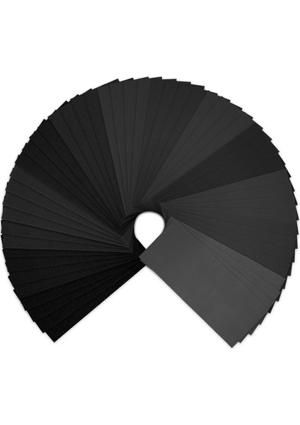52 Adet Zımpara Seti 120-2000 Grit Zımpara Kağıdı Su/kuru Aşındırıcı Zımpara Kağıtları Ahşap Metal Parlatma Otomotiv (Yurt Dışından)