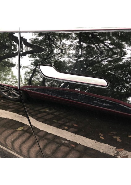 Araç Kapı Kolları Krom 2017-2020 Model3 ile Uyumlu 1081831-00-H Aksesuarlarla Uyumlu Sol (Yurt Dışından) fırsatları