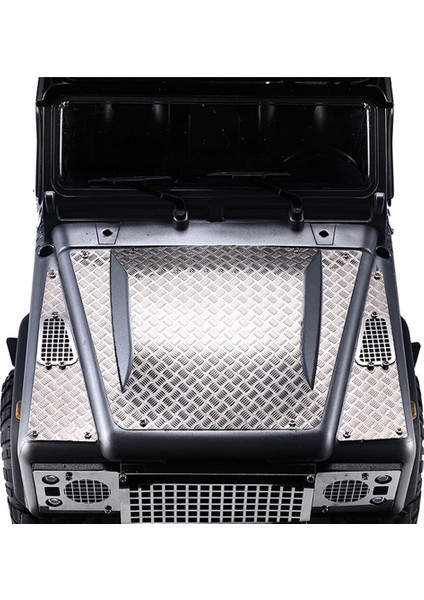 Mn D90 D99S MN99S 1/12 Rc Araba Yükseltme Parçaları Metal Örgü Izgara Emme Izgara Kapağı Dekorasyon Aksesuarları (Yurt Dışından)