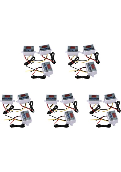 Многоцелевые Наборы,15 Adet 220V 10A Dijital LED Sıcaklık Kontrol Cihazı Termostat Kontrol Anahtarı Probu (Yurt Dışından)