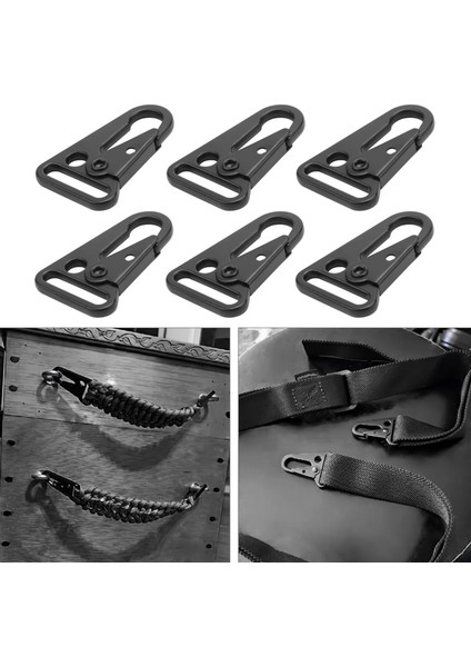 15 Adet Büyütülmüş Ağız Klipsi Sling Toka Olecranon Kanca Sling ile Uyumlu Açık Havada Çanta Sırt Çantası, Karabina Anahtarlık Yaylı Kancalar (Yurt Dışından) fırsatları