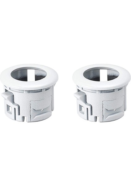 Araba Tampon Park Yardımı Sensörü Tutucu Tutucu Braketi 89348-33010 4runner ES350 HS250H ile Uyumlu, 2 Adet Beyaz (Yurt Dışından)