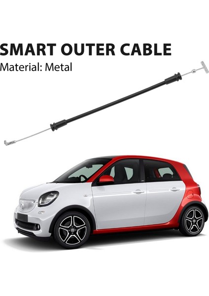 Smart Car ile Uyumlu (454)ÖN Dış Kapı Kolu Kablosu A4547230169 (Yurt Dışından)