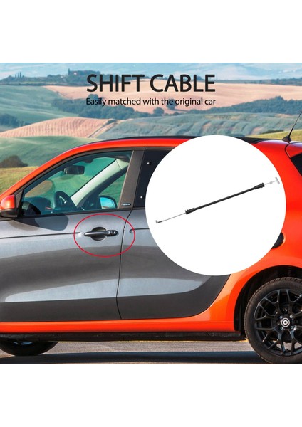 Smart Car ile Uyumlu (454)ÖN Dış Kapı Kolu Kablosu A4547230169 (Yurt Dışından)
