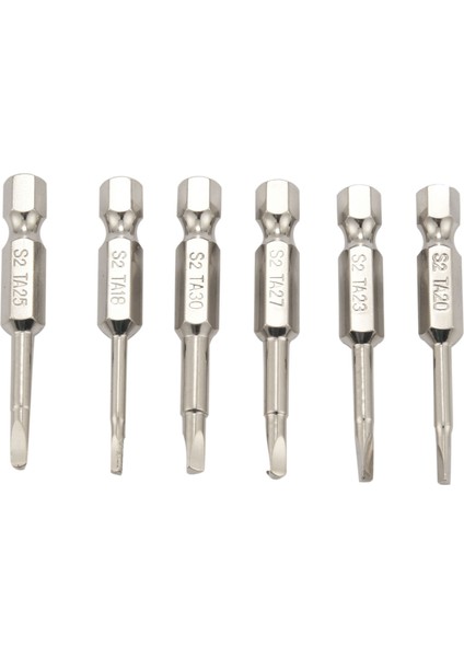 Многоцелевые Наборы,6 Adet S2 Çelik Üçgen Vida Uçları Manyetik Tornavida Bit Anti Üçgen Vida Kafası 1.8/2/2.3/2.5/2.7/3 mm Dropshipping (Yurt Dışından)