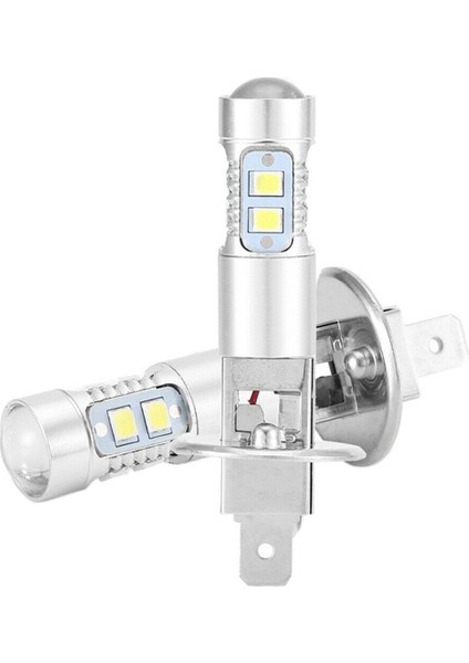 4 Adet Araba Sis Lambası 100W H1 LED Far Ampulleri 6000K 2835 Smd 10LED Süper Parlak Araba Yüksek Düşük Huzmeli Motosiklet Farları (Yurt Dışından) fiyatları