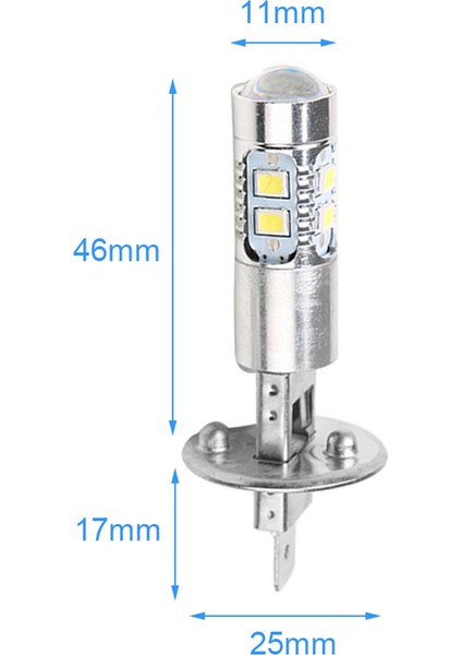 4 Adet Araba Sis Lambası 100W H1 LED Far Ampulleri 6000K 2835 Smd 10LED Süper Parlak Araba Yüksek Düşük Huzmeli Motosiklet Farları (Yurt Dışından) fırsatları