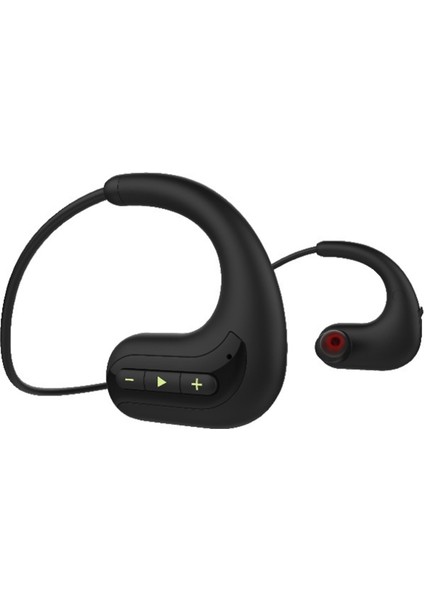 Kablosuz Kulaklık Ipx8 S1200 Su Geçirmez Yüzme Kulaklık Spor Kulaklık Bluetooth Kulaklık Stereo 8g Mp3 Çalar (Siyah) (Yurt Dışından)