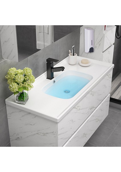 350ML Presleme Tipi Banyo Sabunu Dispenseri Duvara Monte Sabunluk-Beyaz (Yurt Dışından)