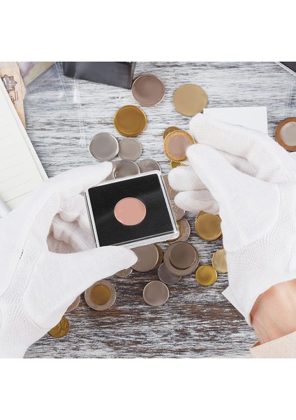 Хранение Продукции,20 Adet Gümüş Dolar Para Tutucu, 2 x 2 Yarım Dolar Para Tutucu Para Kapsül Para Yapış Plastik Para Tutucu, 18.5mm (Yurt Dışından)