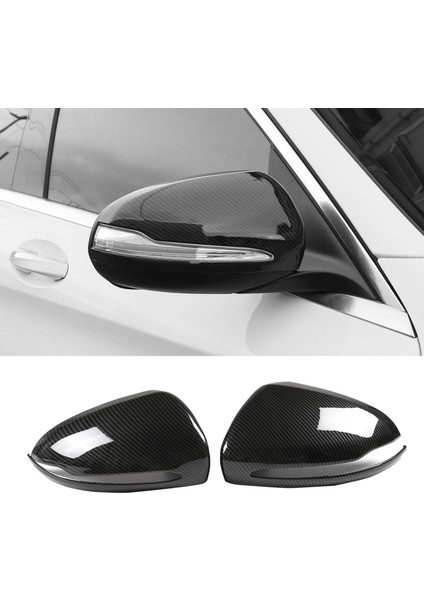 Bces Glc Sınıfı W205 W213 W253 Karbon Fiber Abs Yan Dikiz Aynası Kapağı Trim ile Uyumlu (Yurt Dışından) fiyatları