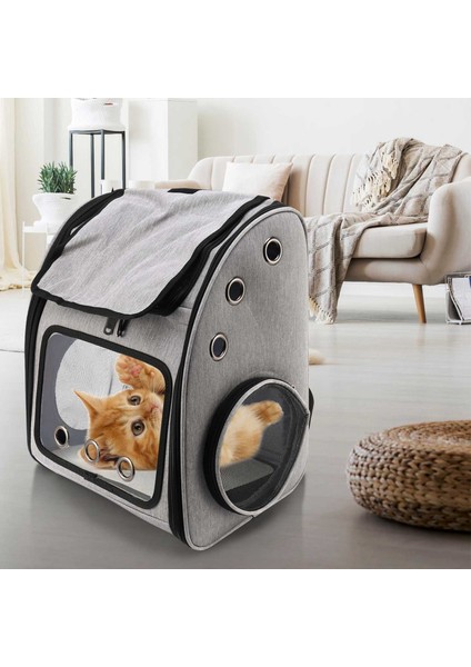 Kediler, Köpekler ve Küçük Hayvanlar Için Evcil Hayvan Taşıyıcı Sırt Çantası, Taşınabilir Evcil Hayvan Seyahat Taşıyıcı, Süper Havalandırmalı Tasarım, Seyahat (Yurt Dışından) indirimleri