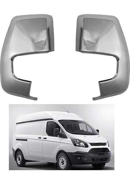 Transit 2017+ ile Uyumlu Araba Yan Kapı Dikiz Aynası Koruma Çerçevesi Kapak Trimi Tourneo Custom 2016+ Aksesuarlarıyla Uyumlu (Yurt Dışından) fiyatları