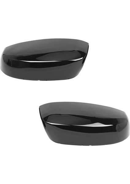 Siyah Dikiz Aynası Kapağı Yan Ayna Muhafazası 07-13 128-00902R 128-00903L GM1320377 GM1321377 ile Uyumlu (Yurt Dışından)