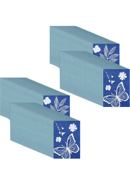 146 Parça Güneş Baskı Kağıdı Cyanotype Kağıt Seti, Güneş Çizim Kağıdı Hassasiyeti Doğa Baskı Kağıdı (Yurt Dışından)