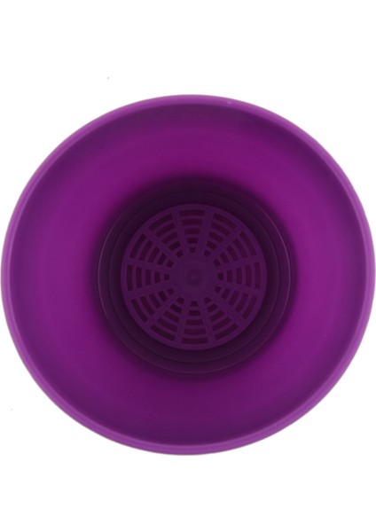 Plastik Bitki Saksı Ekici Tabaklı Tepsi Yuvarlak Parlak Ev Bahçe Dekoru, Mor Üst -, 14CM / 5.51" (Yurt Dışından) indirimleri