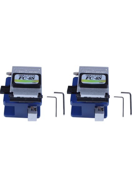 Многоцелевые Наборы,2x Soğuk Temas Adanmış Metal Fiber Cleaver Fc-6s Fiber Kesme Bıçağı Ftth Fiber Optik Kablo Kesici Bıçak (Yurt Dışından)