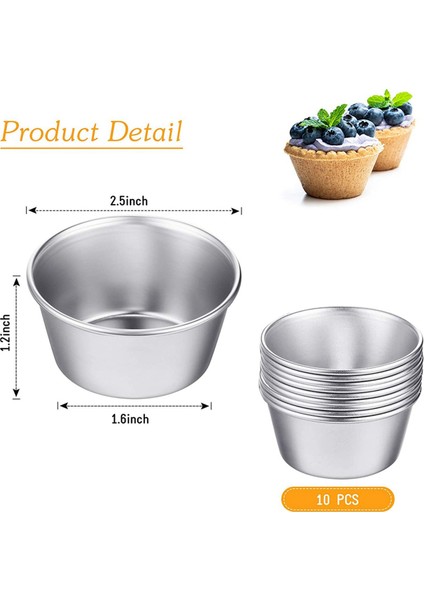 Торт В Форме,48 Parça Bireysel Kalıplar Puding Kalıpları Bardaklar Mini Çikolata Erimiş Tavalar Yapışmaz Cupcake Kek Kurabiye Puding Kalıbı (Yurt Dışından) fırsatları