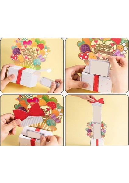 Nakit Doğum Günü Için Kumbara Keyifli Mutlu Doğum Günü Nakit Hediyeler Için Para Hediye Kutusu, Çocuklar ve Yetişkinler Için Sürpriz (Altın) (Yurt Dışından) indirimleri